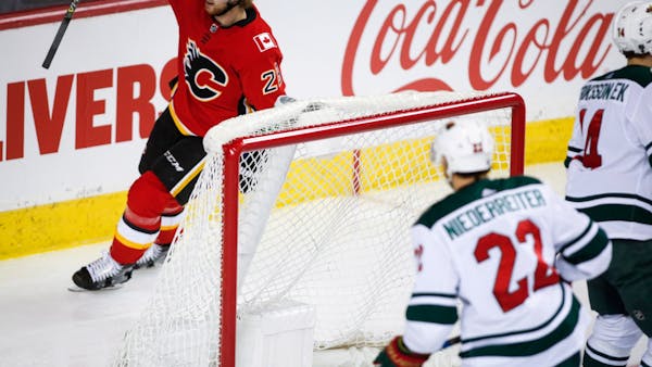 Wild 'sloppy' in shutout loss to Flames