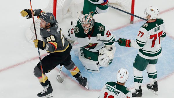 Shorthanded Wild tripped up by Golden Knights