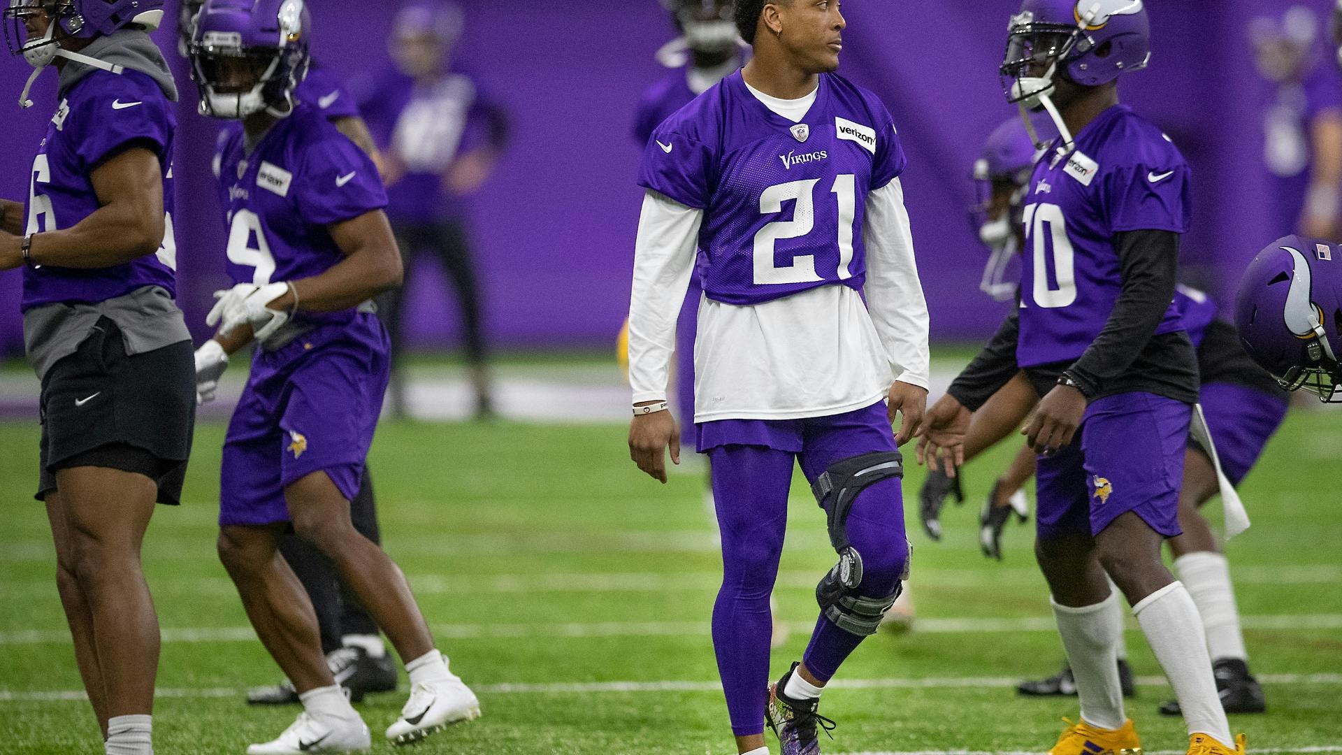 Vikings cornerback Mike Hughes and tight end David Morgan are still nursing injuries and were held out of OTAs