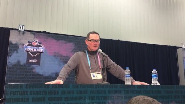 Zimmer: NFL Draft has 'good group of offensive linemen'