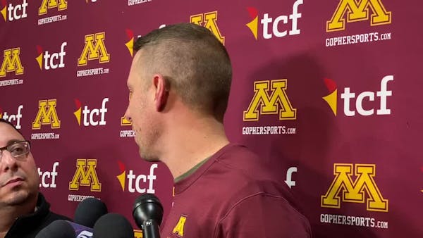 Sanford not planning 'wholesale' changes to Gophers offense