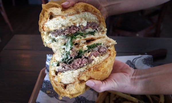 Outta Control: Copper Cow's deep-fried burger, bun and all