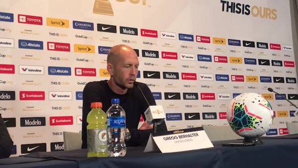 USMNT coach Gregg Berhalter on opening the Gold Cup with a win