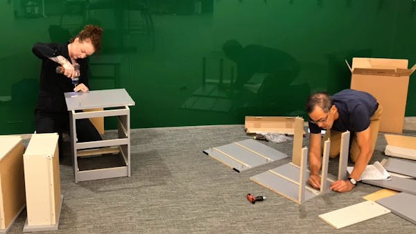 Think you're good at assembling Ikea furniture? See how fast a pro can do it.