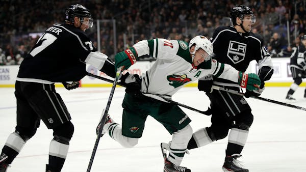 Wild rounds out road trip with loss to Kings