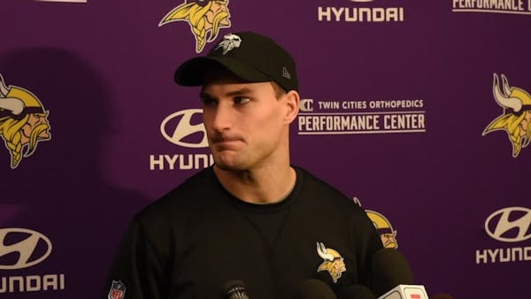 Kirk Cousins: 'I take ownership as well'