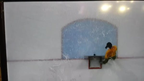 Fan's long shot on ice at MSU Mankato hockey game wins $30,000