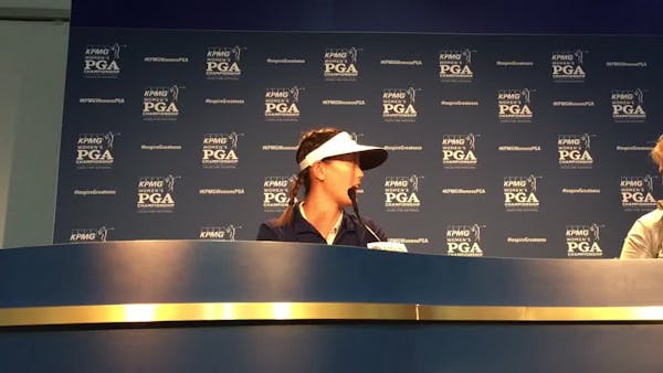 Michelle Wie back on the course after "a lot, a lot of rehab"