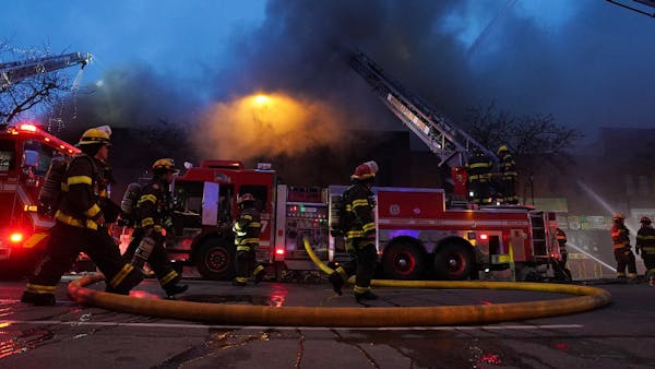 Uncertain fate for victims of large Central Avenue fire in Minneapolis