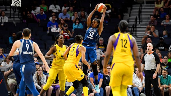 Lynx forward Rebekkah Brunson became the WNBA's all-time leading rebounder