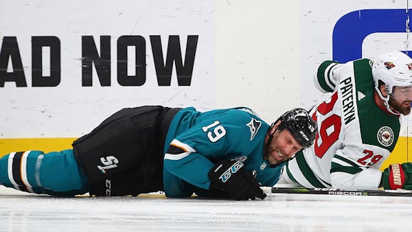 Wild starts out week with a letdown to Sharks