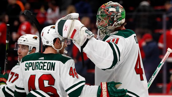 Wild's youth shines in win over Red Wings