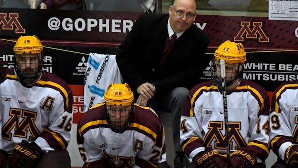 Bob Motzko wins first home game with Gophers