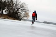 In the Twin Cities, a lack of snow creates a paradise for ice skaters