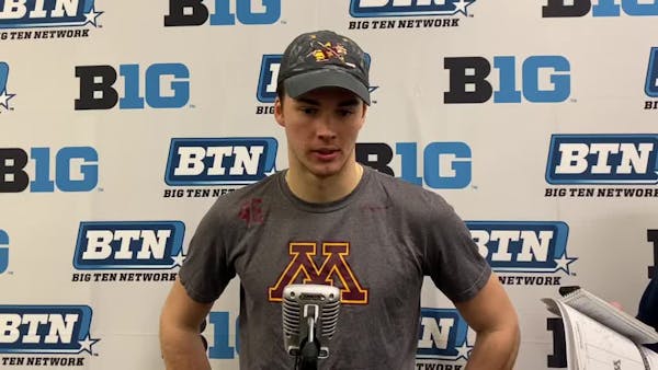 LaFontaine on how Notre Dame stacked up shots early on Gophers