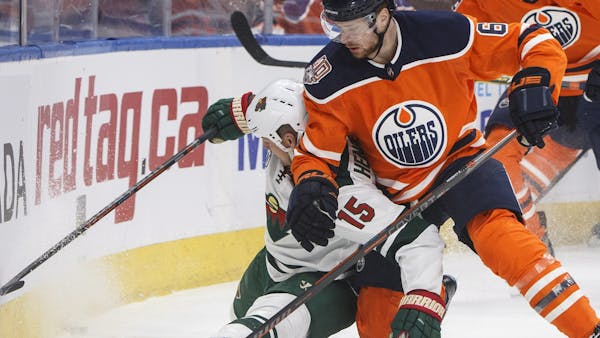 Edmonton uses early goals to put away Wild 7-2