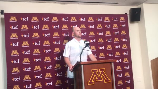 Morgan on the Gophers winning in close games