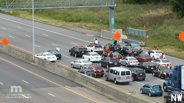 Patrol: Slow-rolling freeway blockade on I-94 was protest