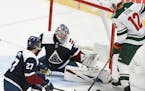 'Two goals is not enough': Avalanche sinks slow-starting Wild to 0-2