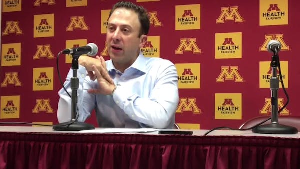 Gophers players and Pitino talk win over Clemson