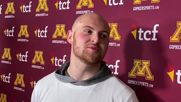 Gophers QB Morgan on facing Auburn in the Outback Bowl