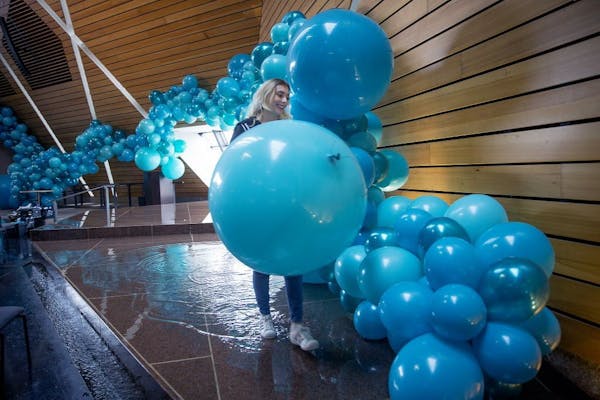 Balloon 'clouds' are a rising trend in Twin Cities event decorations