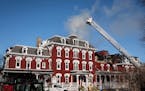 Fire destroys much of Northfield's historic Archer House River Inn