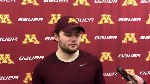 Tyler Sheehy on how the Gophers need to stick to their structure after Michigan win