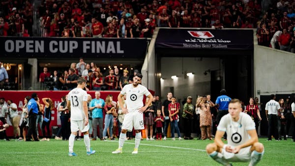 Rough start leads to Loons loss in U.S. Open Cup finals