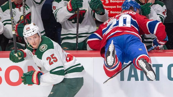 Wild closes first half in a playoff spot after win over Canadiens
