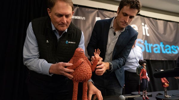 Stratasys' 3-D printing prowess hits the red carpet