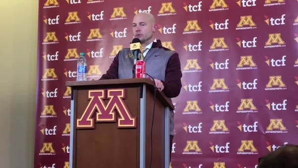 P.J. Fleck on the Gophers loss to Wisconsin