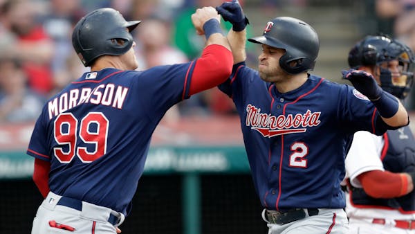 Morrison comes through - twice - in 13-inning Twins victory