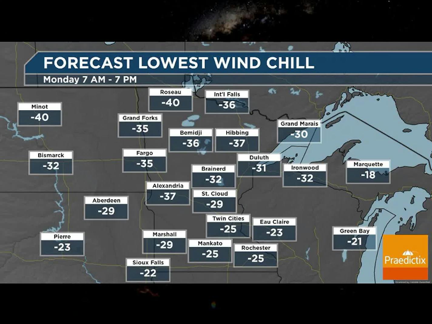 Quick thaw followed by Siberian air early next week, but polar vortex won't last long