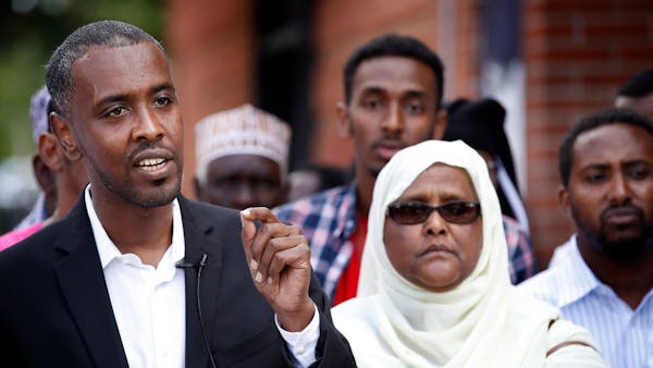 Council member Abdi Warsame reacts to shooting of Justine Damond
