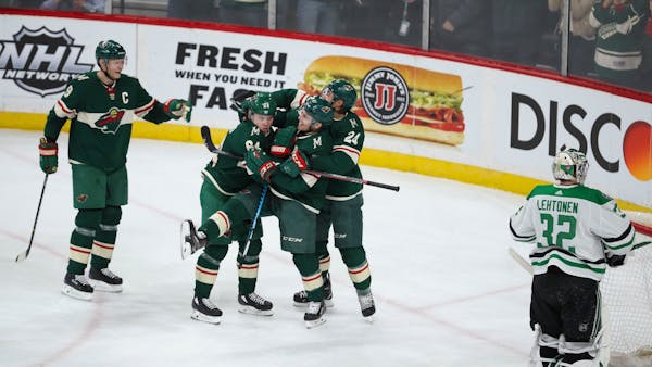 Wild extends point streak to seven with win over Stars