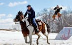 Skijoring – combining horses, cowboys, skiers and jumps – is coming to Canterbury Park in Shakopee