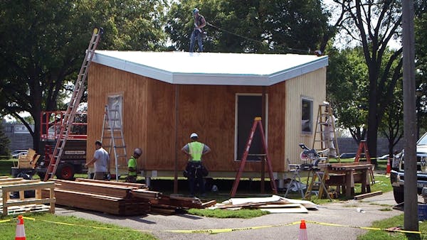 Tiny house being built near Augsburg could solve some big problems