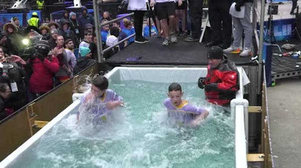 Watch the first ever Super Bowl Polar Plunge