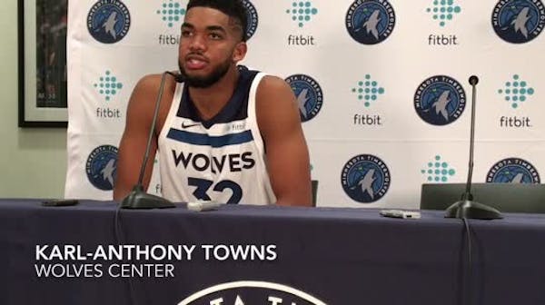 Towns and Wolves teammates ready for training camp