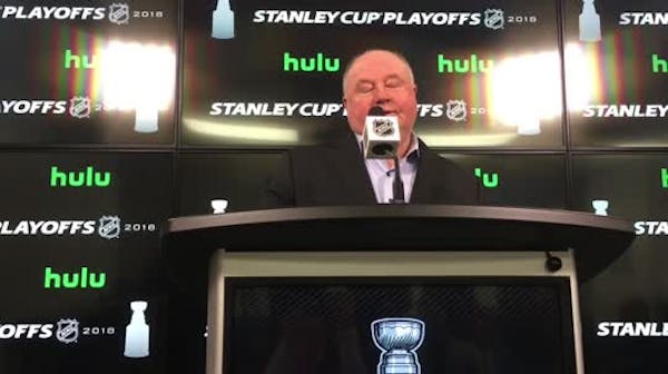 Boudreau's message ahead of Wild's Game 5: "Play your best"