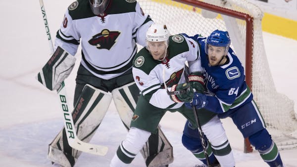 Third line shines in Wild's win over Canucks