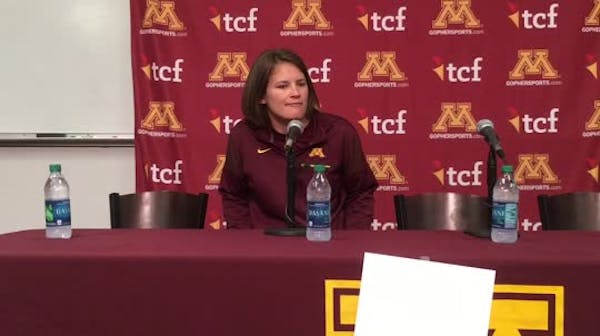 Gophers coach responds to softball team's lack of seed in NCAA tournament