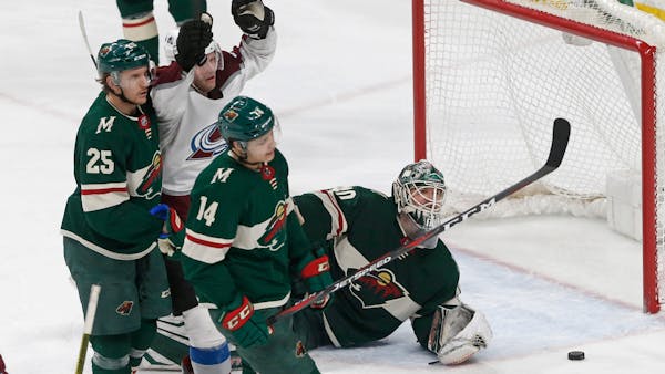 Missed opportunities sink Wild in loss to Avalanche