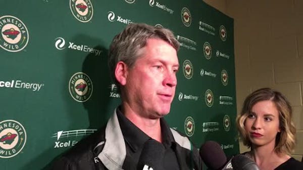 Wild GM discusses Koivu's new deal