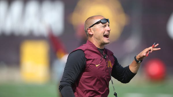 P.J. Fleck talks two-a-day practices
