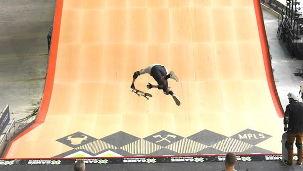 Catching big air at the X Games