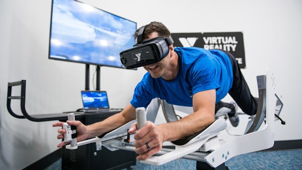 Wanna fly? YMCA adds virtual reality exercise machine