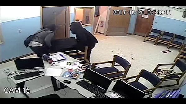 Surveillance video of burglary of Bloomington Islamic Center released