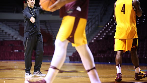 Gophers hoops first practice sights and sounds
